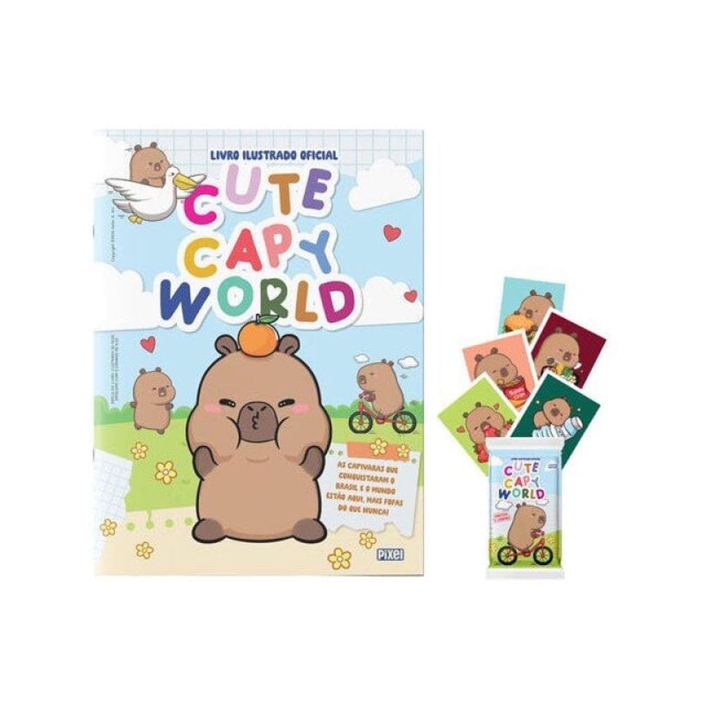 Livro Ilustrado Cute Capy World