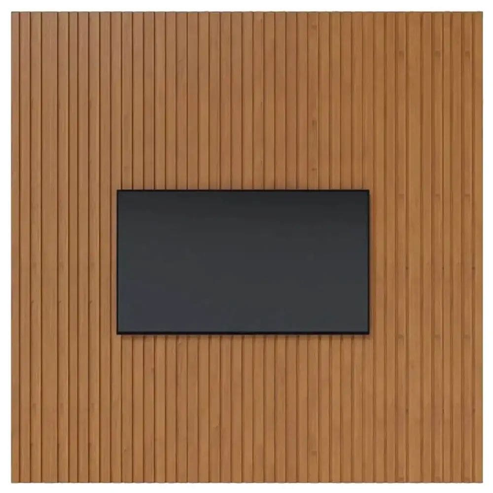 Painel New Versatti Sem Nicho 226cm Para Tv Até 70 Polegadas Fabrimóveis Cor Nature
