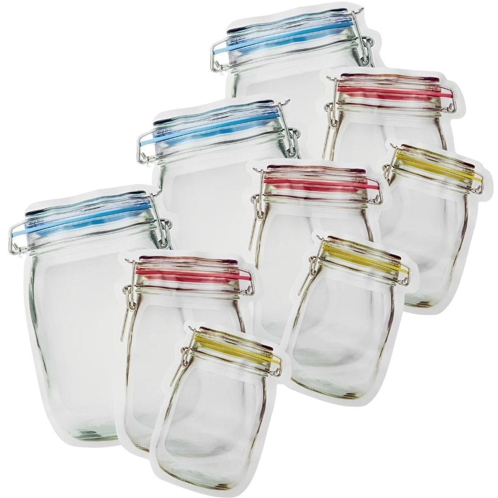 3 Organizadores Sacos Térmicos Zip Lock Ecobag Kit 10 Un