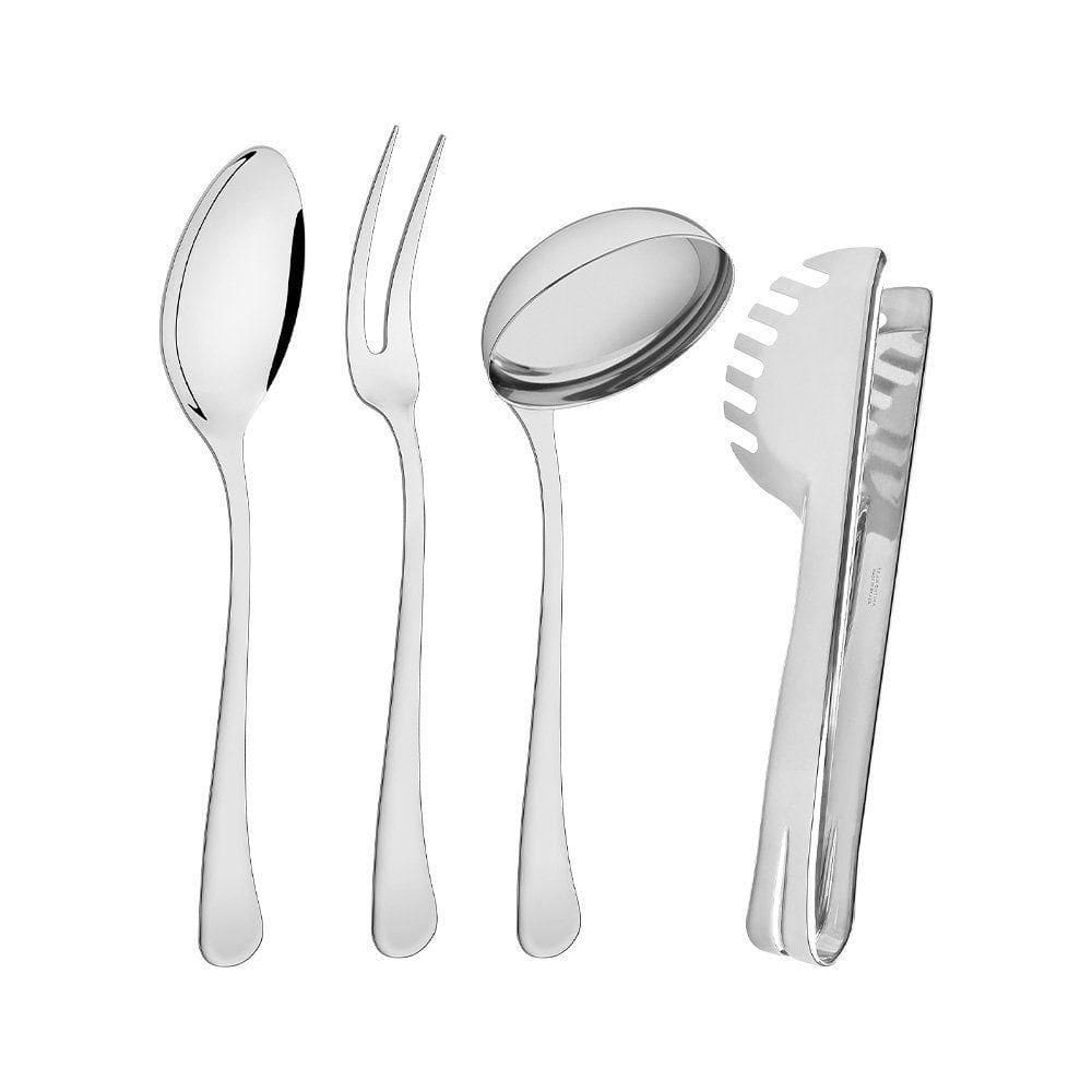 Jogo De Utensílios 4 Peças Tramontina Havana 66945710 Inox