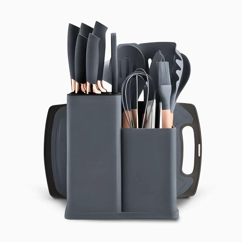 Kit Utensílios De Cozinha Jogo Completo 19 Peças