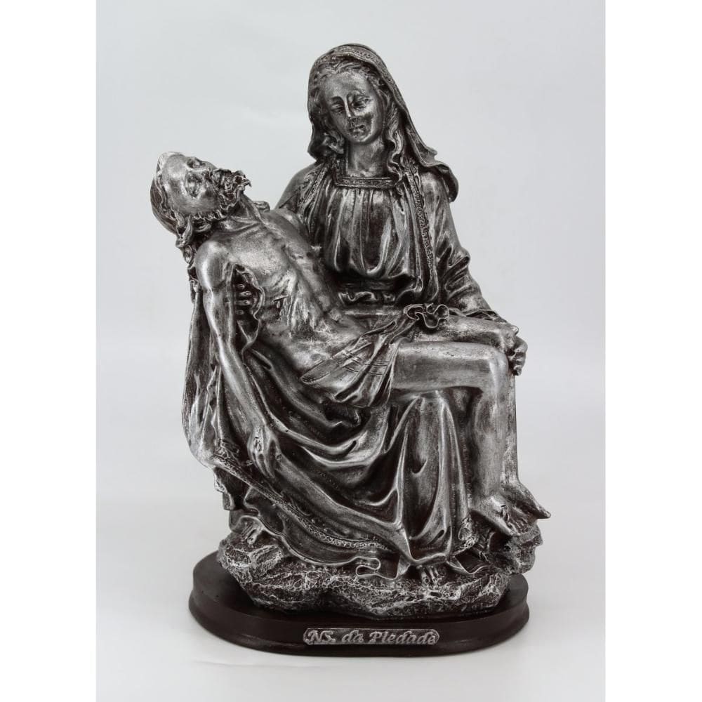 Nossa Senhora da Piedade - 20 cm - Prateado