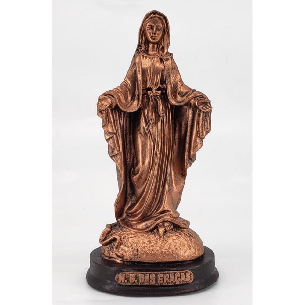 Nossa Senhora das Graças - 15 cm - Bronze
