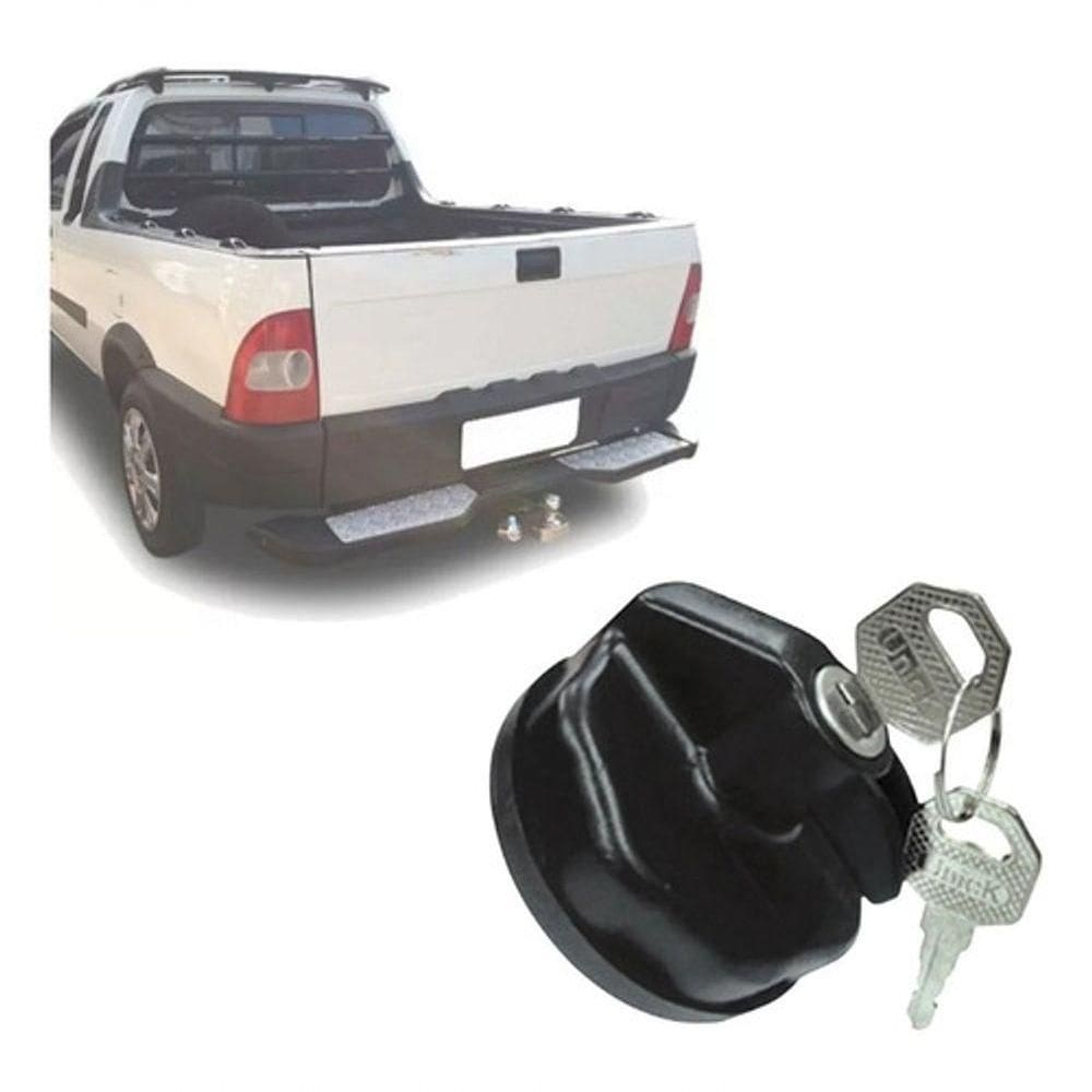 Tampa Tanque De Combustivel Strada Com Chave 1998 Até 2005 [f103]