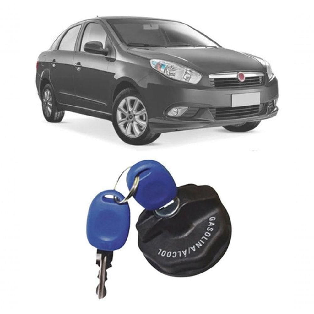 Tampa Bocal Tanque Combustivel Chave Siena De 2004 Até 2016 [f103]