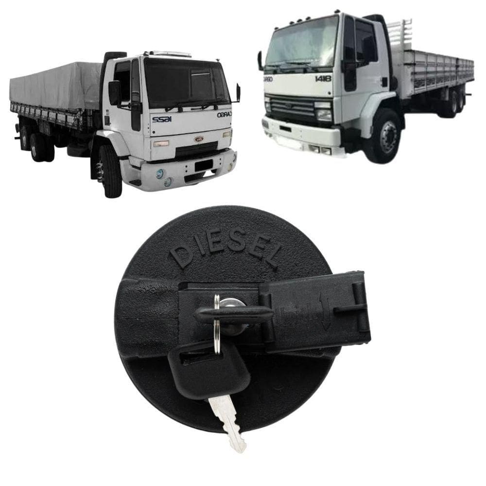 Tampa De Combustível - Valvulada - Com Chave - Tanque Com Rosca Interna [f103]