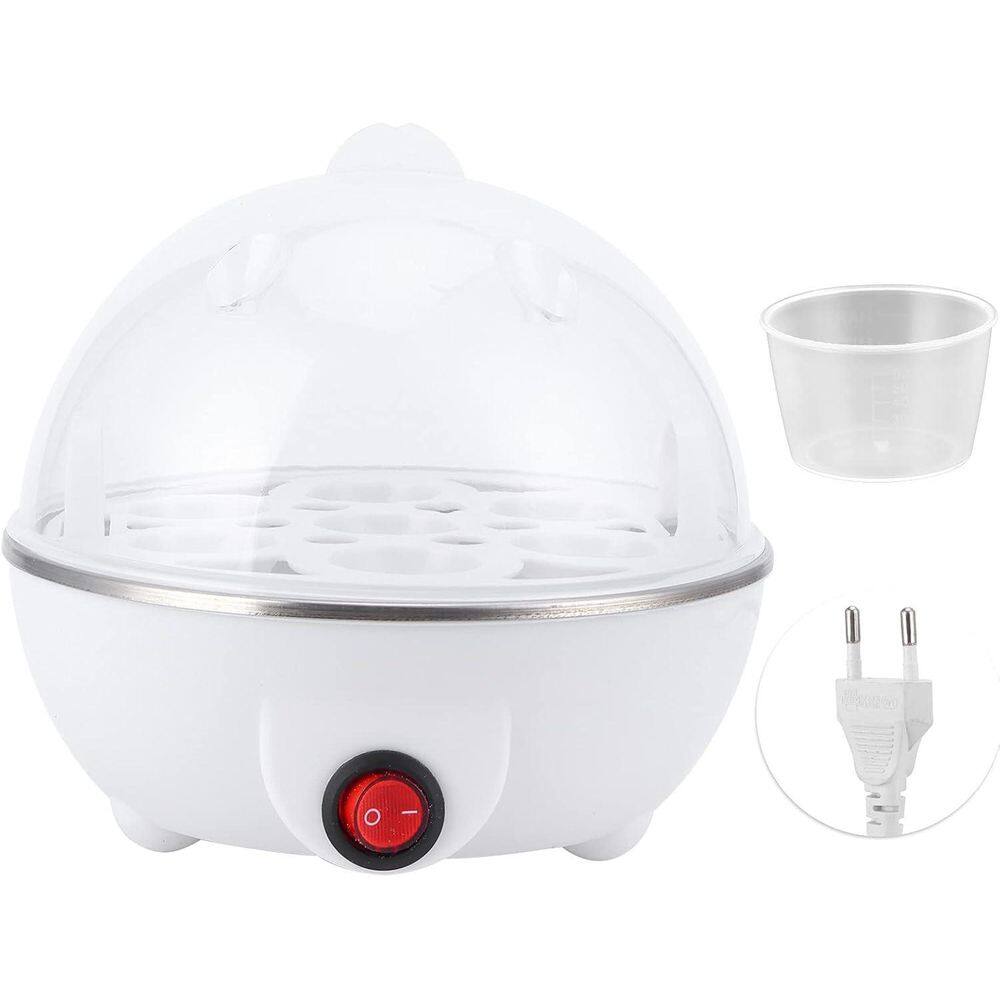 Cozedor Elétrico A Vapor Ovos Egg Cooker 220V 350W  Branco
