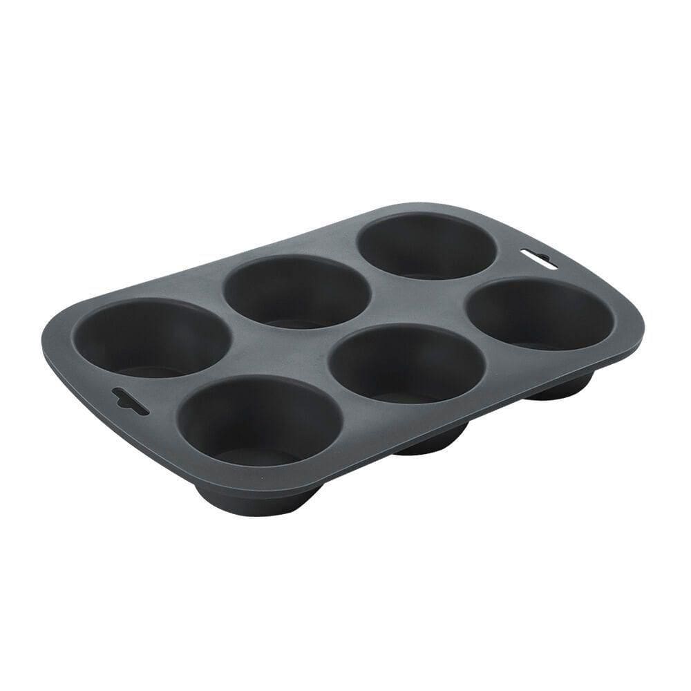 Forma De Silicone Retangular Para 6 Cupcakes - Praticidade E Sabor Em Cada Receita!