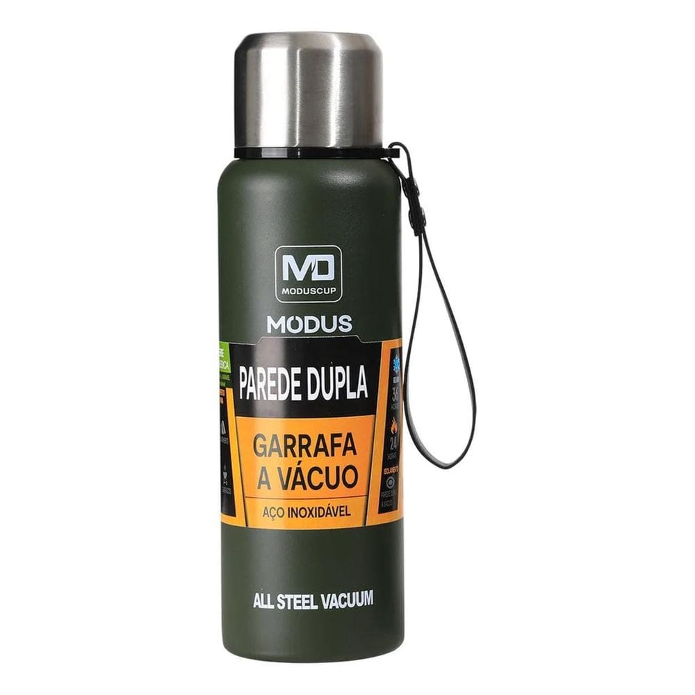 Modus Garrafa Térmica De Inox 1L Café Quente Água Gelada