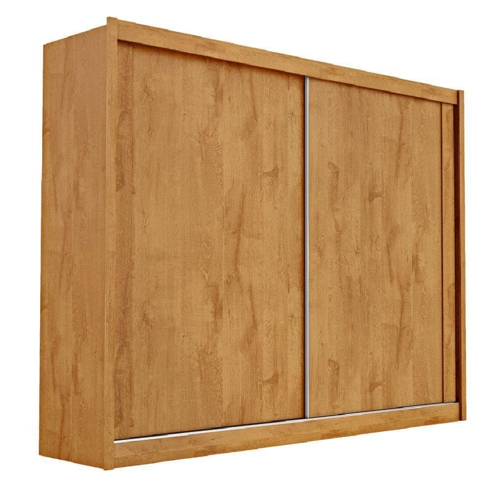 Guarda Roupa Creta 100% Mdf Com 2 Portas Móveis Europa Peroba/off White/peroba