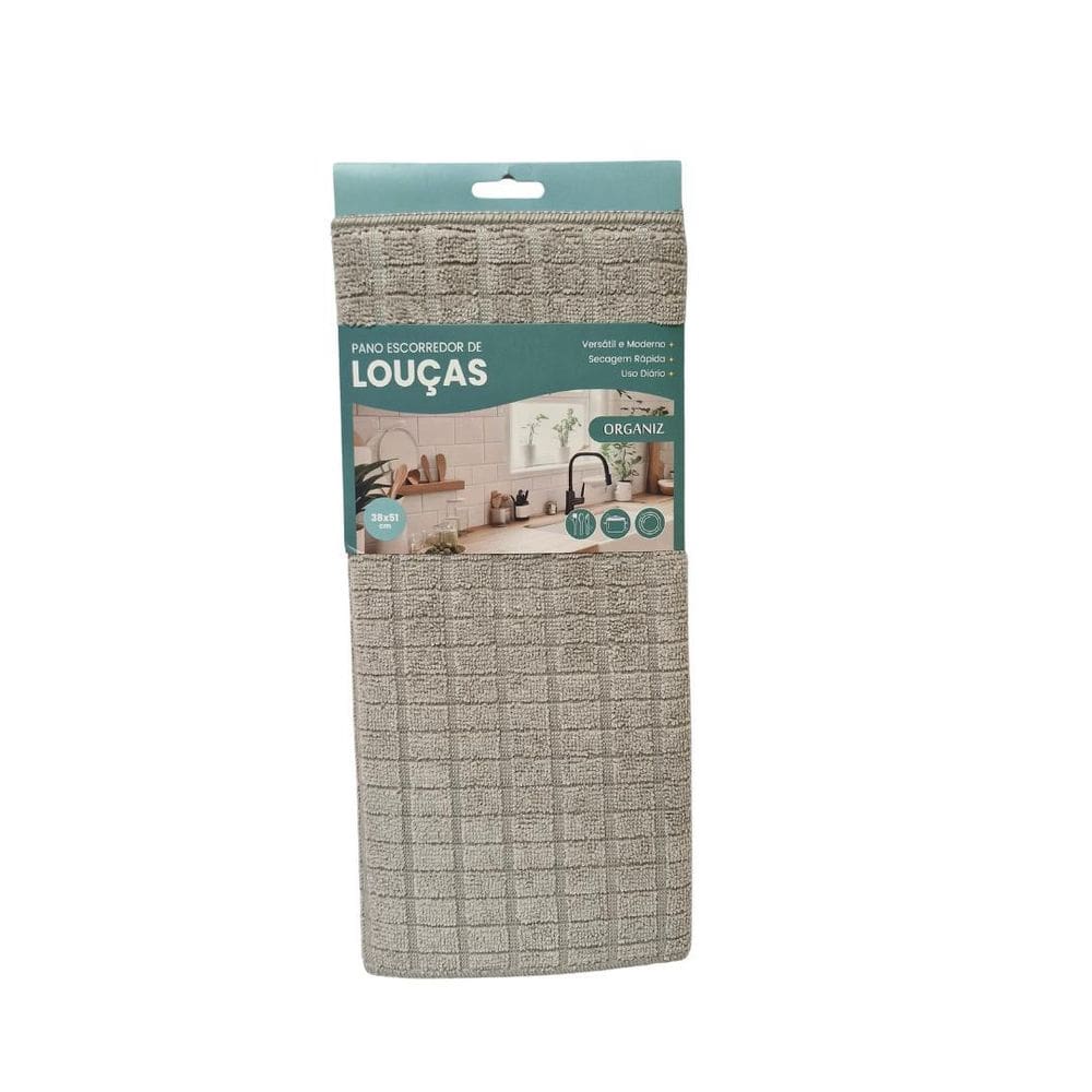 Tapete Escorredor Para Louças 38X51Cm Organiz