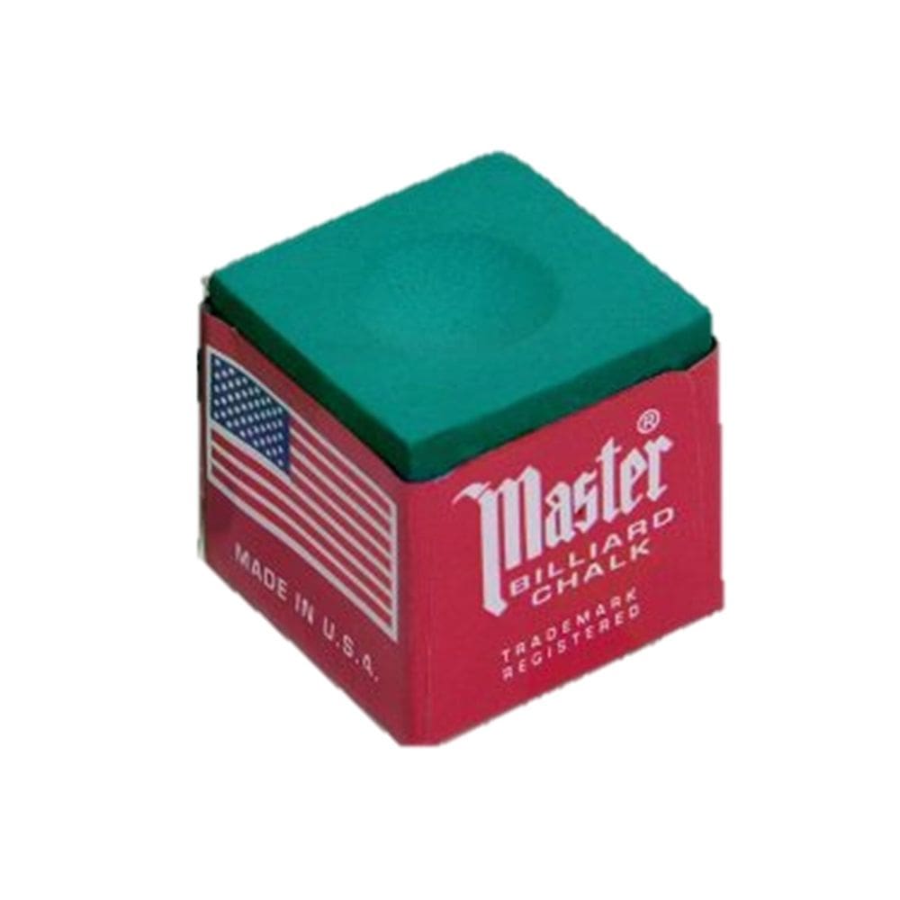Giz Profissional para Bilhar Sinuca Master Tweetn Premium Quality Verde Forest USA (und)