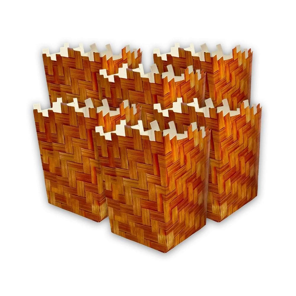 Cachepot Junino Palha Com 6 Unidades Festa Junina