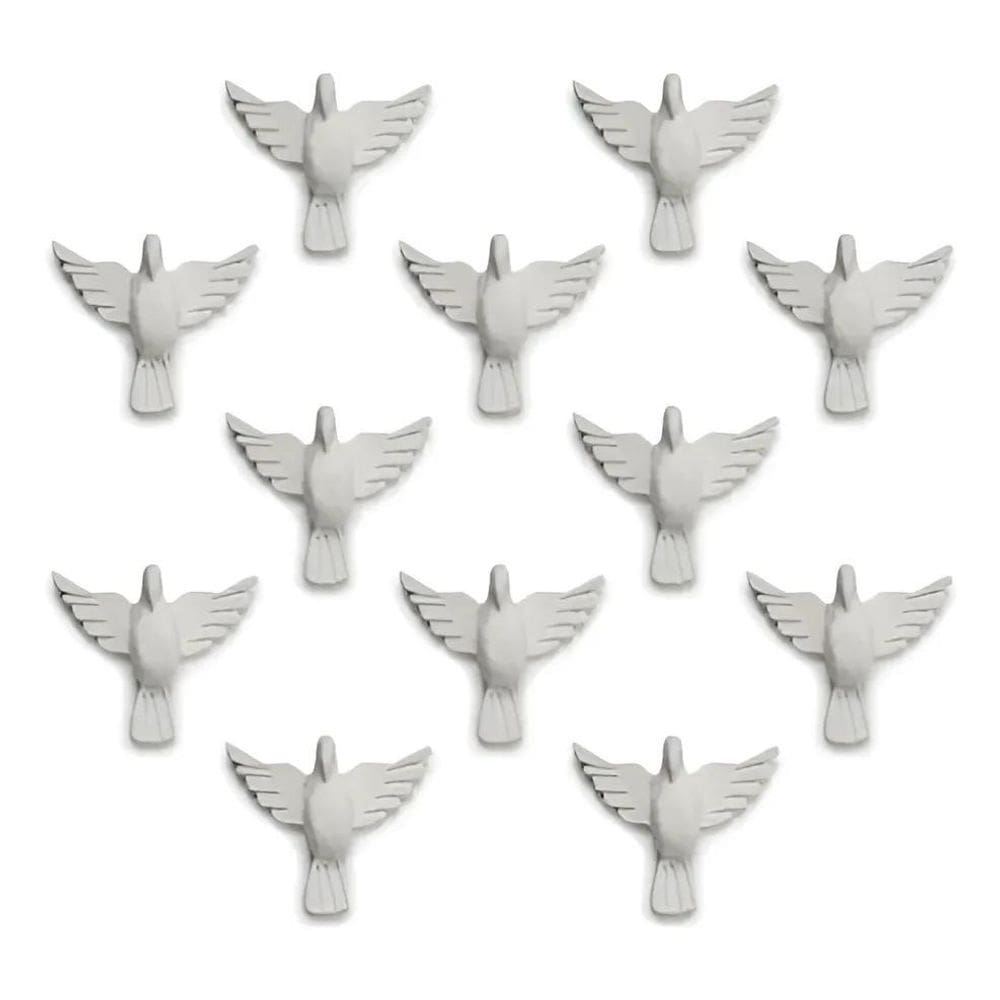 2X 20 Unidades Divino Espirito Santo 5X4 Cm -Resina- Ref:009