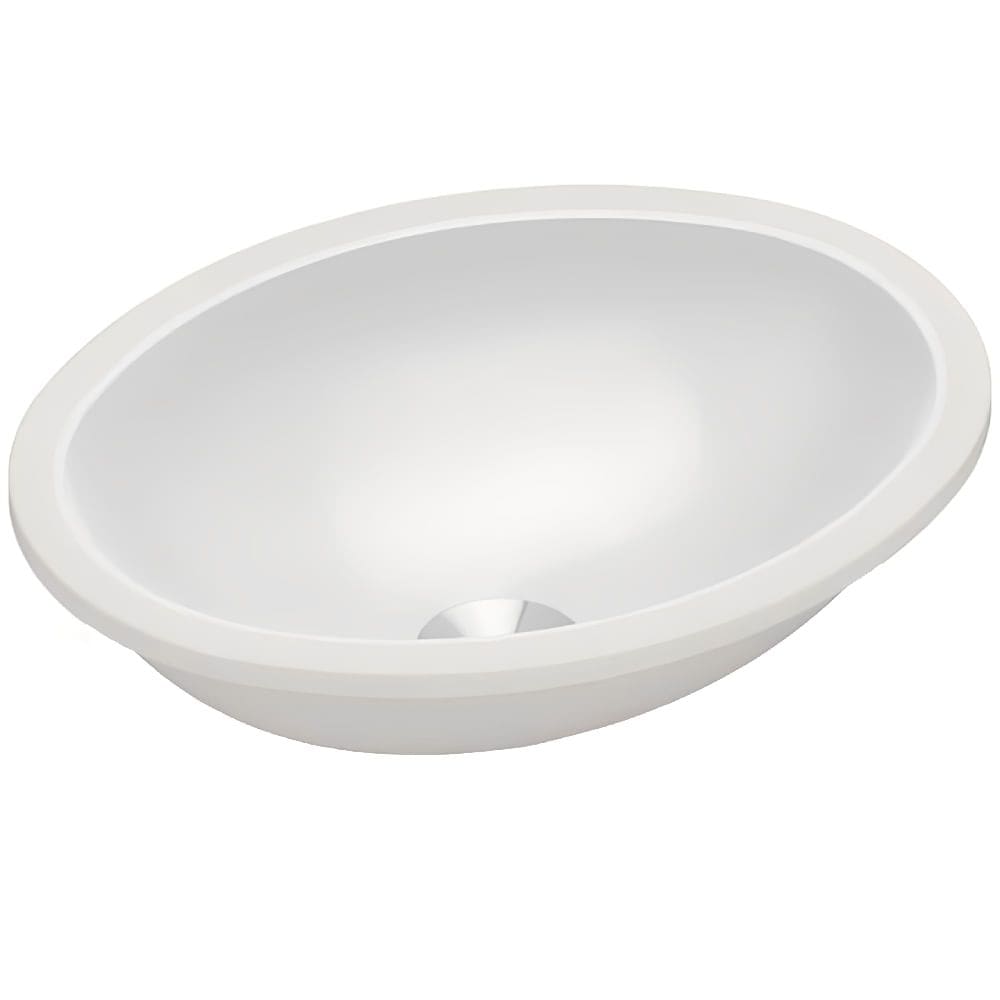 Cuba Oval Pequena de Embutir Cinza Prata 30x39cm - 1101190777300 - CELITE