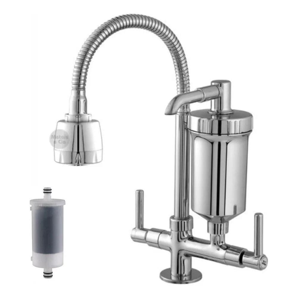 2X Torneira Gourmet Luxo Com Filtro Mesa Pia De Bancada