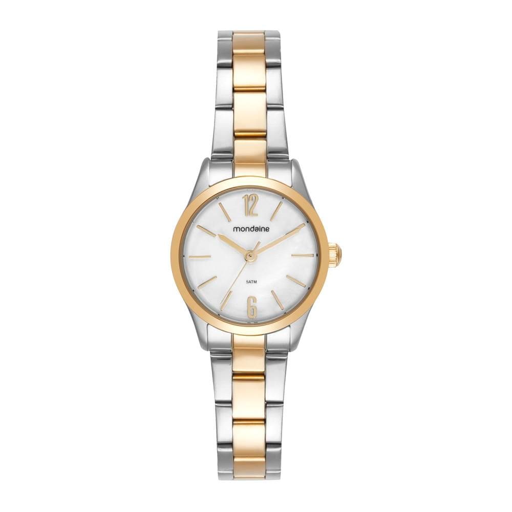 Relogio Mondaine Feminino Ref: 99823lpmvbe3 Casual Bicolor