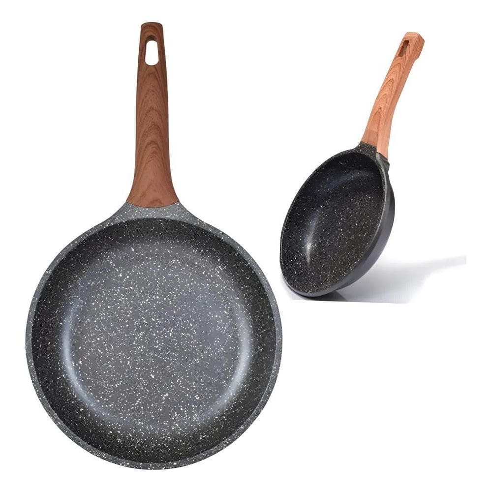 Frigideira Cerâmica Indução/Gás Frita Sem Óleo Antiaderente