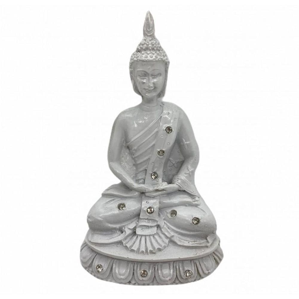 Buda Meditação Sorte Paz Em Resina 13 Cm - Selecione Modelo