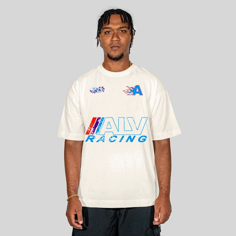 Camiseta Alive Oversized Squad Off White