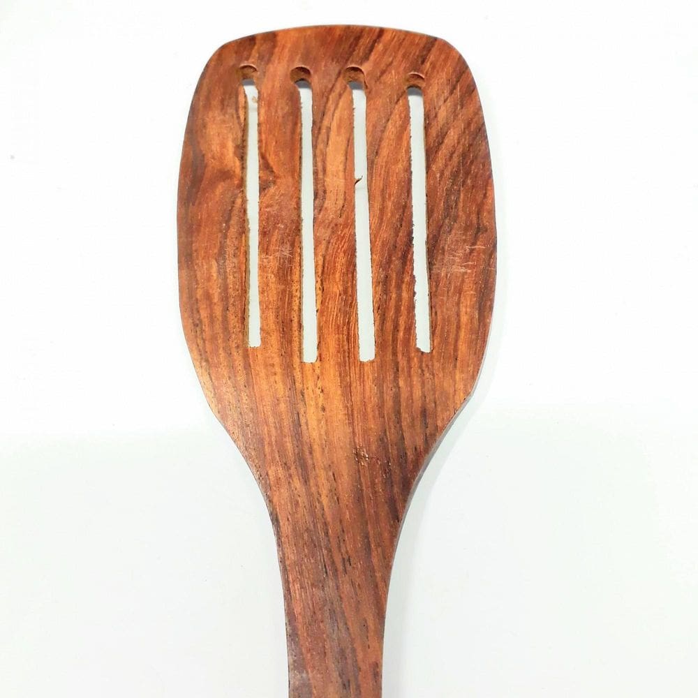 Colher De Pau Madeira Tamanho 33 Cm  3 Unidades