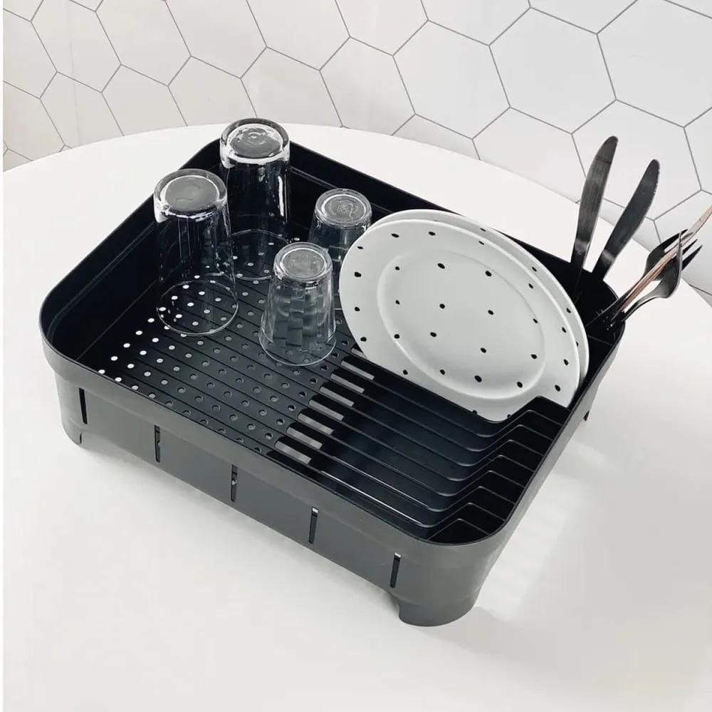 2X Escorredor De Louças Organizador Pia Grande Trium Ou Cor