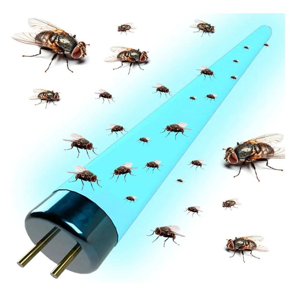 10X Lâmpada Uv-A 15W Para Armadilha Luminosa Captura Inseto