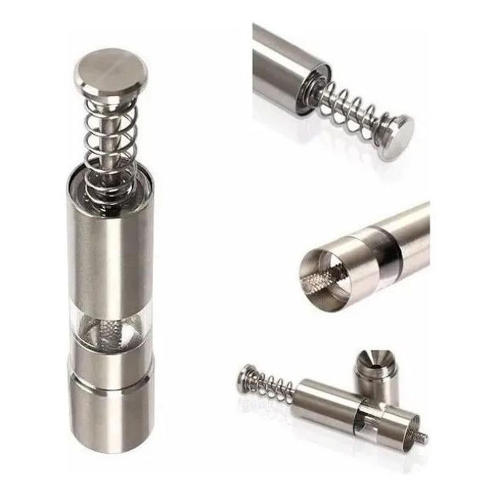 2X Moedor De Pimentas E Sal Grosso - Cozinha Condimento