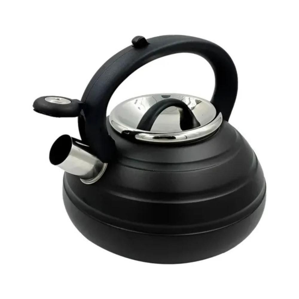 Chaleira Nero Inox 3 Litros Aço Inoxidável Preta
