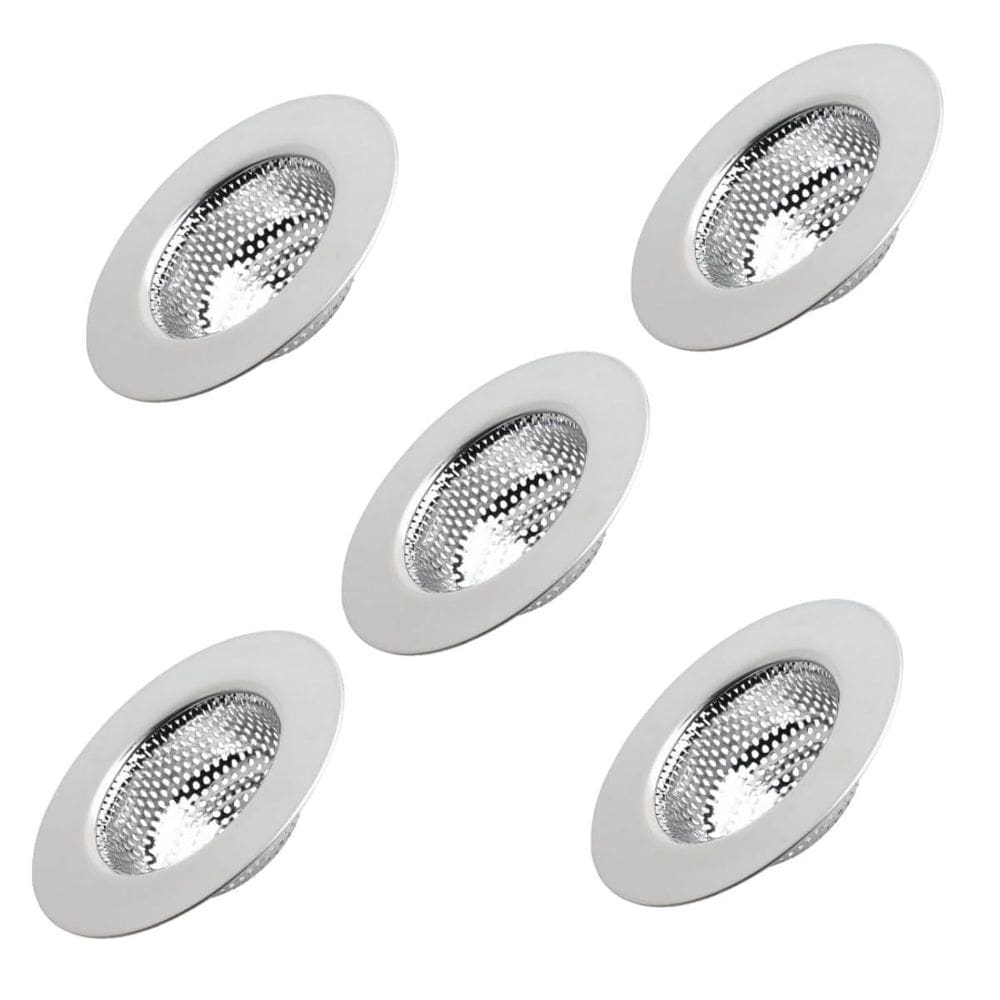 Ralinho Para Pia Cozinha Com Borda Inox Cromado 9Cm 05 Un