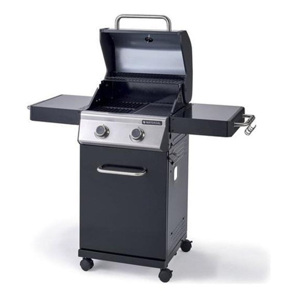 Churrasqueira Bafo Gas 2 Queimadores Kenton Inox 114X55 Cm