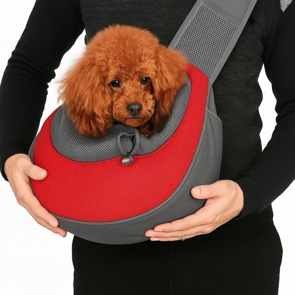 Bolsa Transporte Cachorro Gato Mala De Ombro Passeio Canguru Pet Com Bolsos Viagem Ombro Porta Celular Tiracolo Transver