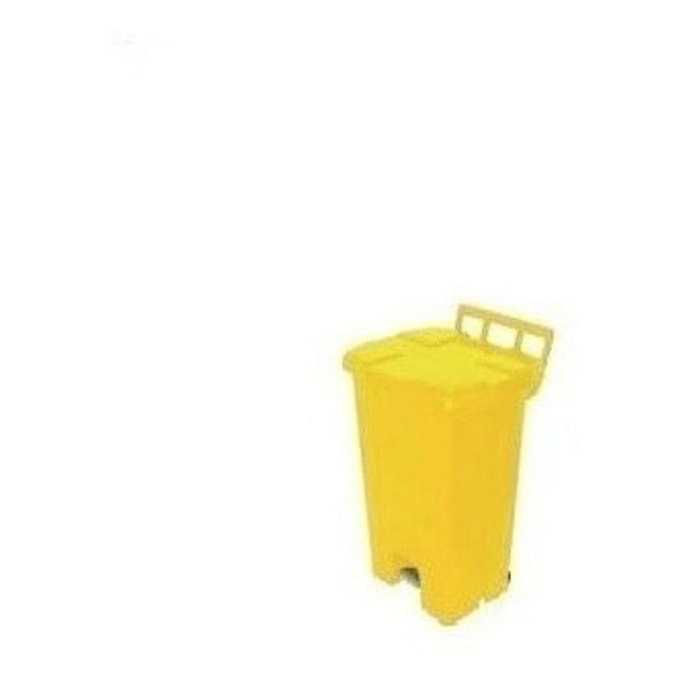 Lixeira Quadrada Plastica De 100 Litros Sem Roda E Pedal