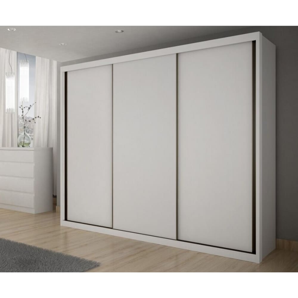 Guarda Roupa Paradizzo 3 Portas 6 Gavetas  - Novo Horizonte