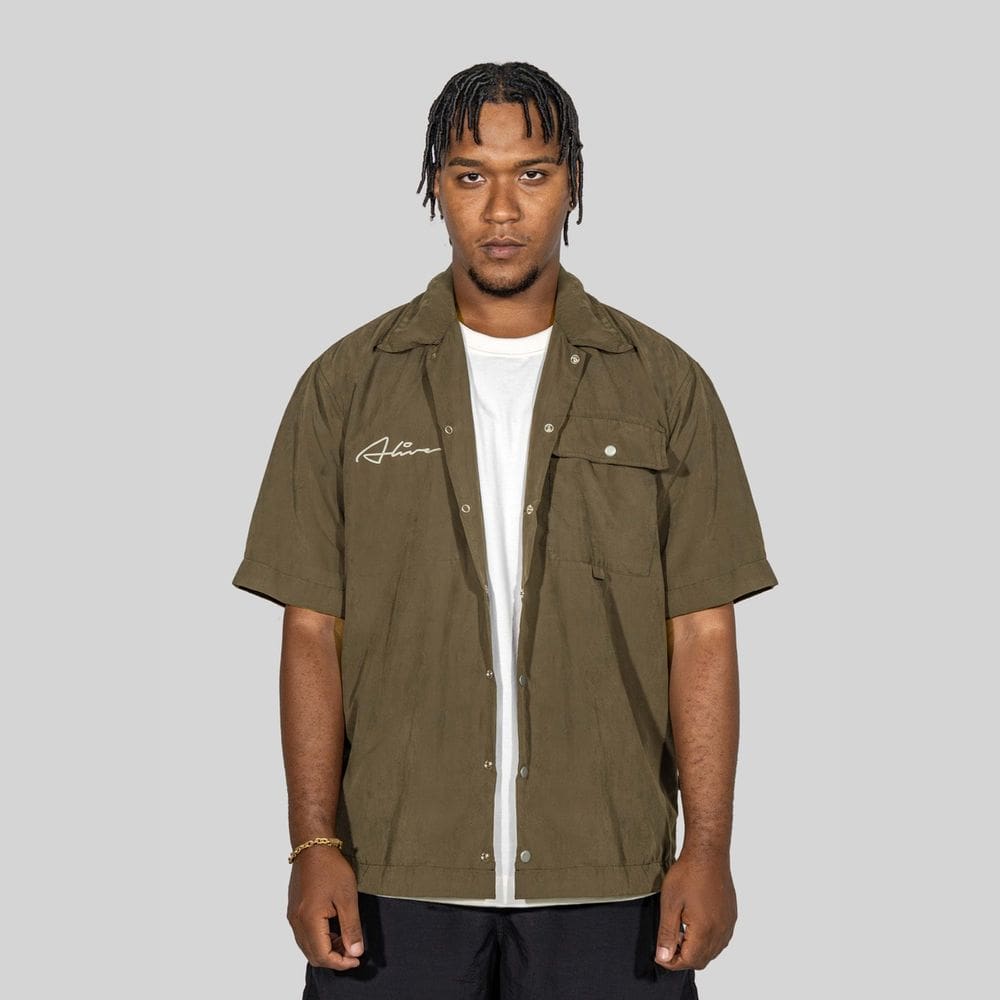 Camisa Alive Line Marrom