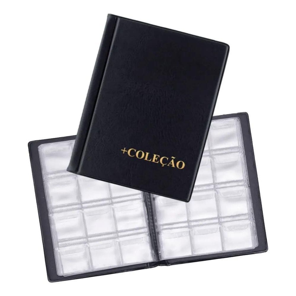 10X Álbum Para 120 Moedas - Para Moedas De Até 27Mm