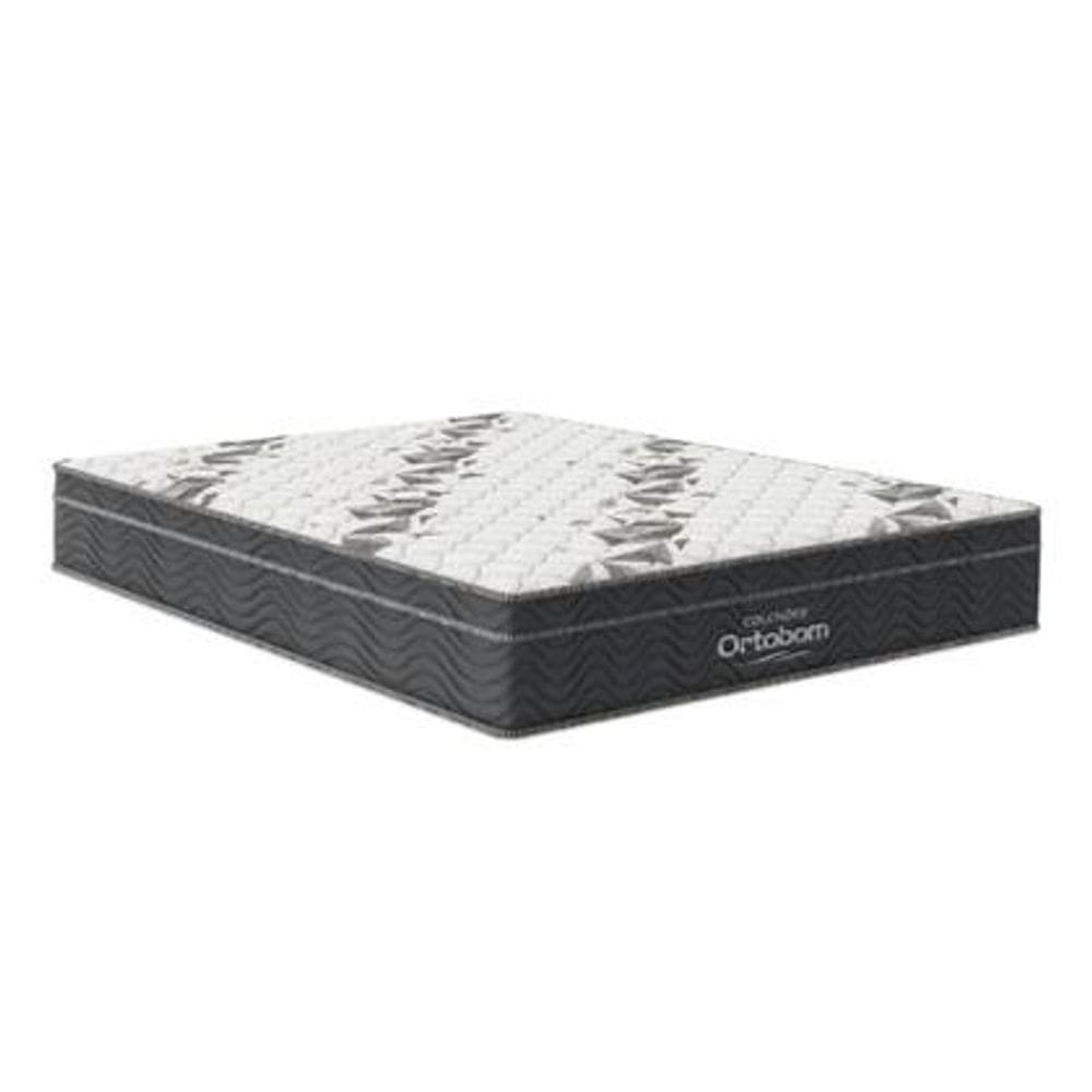 Colchão Ortobom Airtech Ortopillow 100 Casal, Espuma D33 Firme, 138x188x28cm Antiácaro