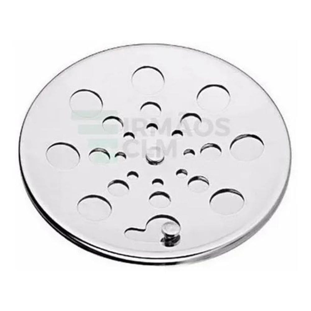 10X Ralinho Em Inox Para Banheiro Redondo 10X10 Anti Ferrug