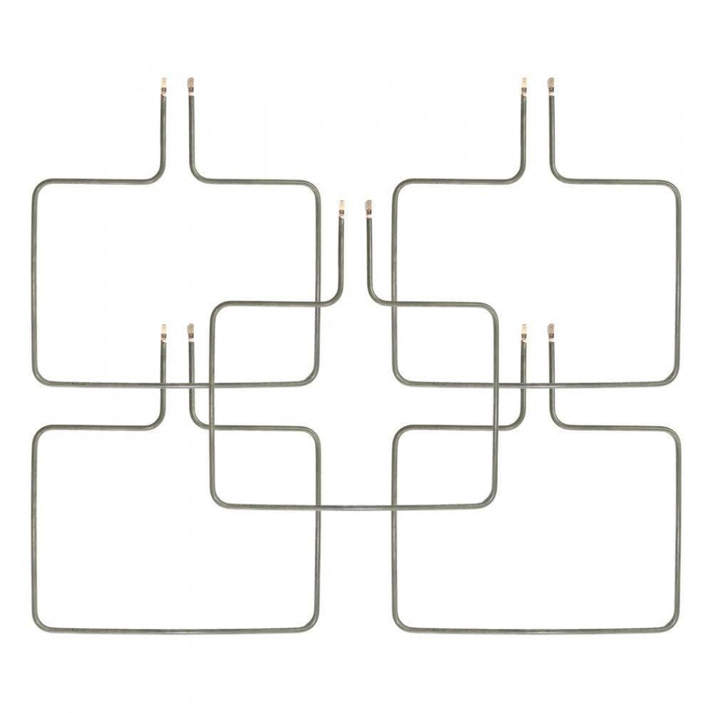 Kit Resistência Superior Para Fornos Embutir 220V - 5 Peças Verde 220V