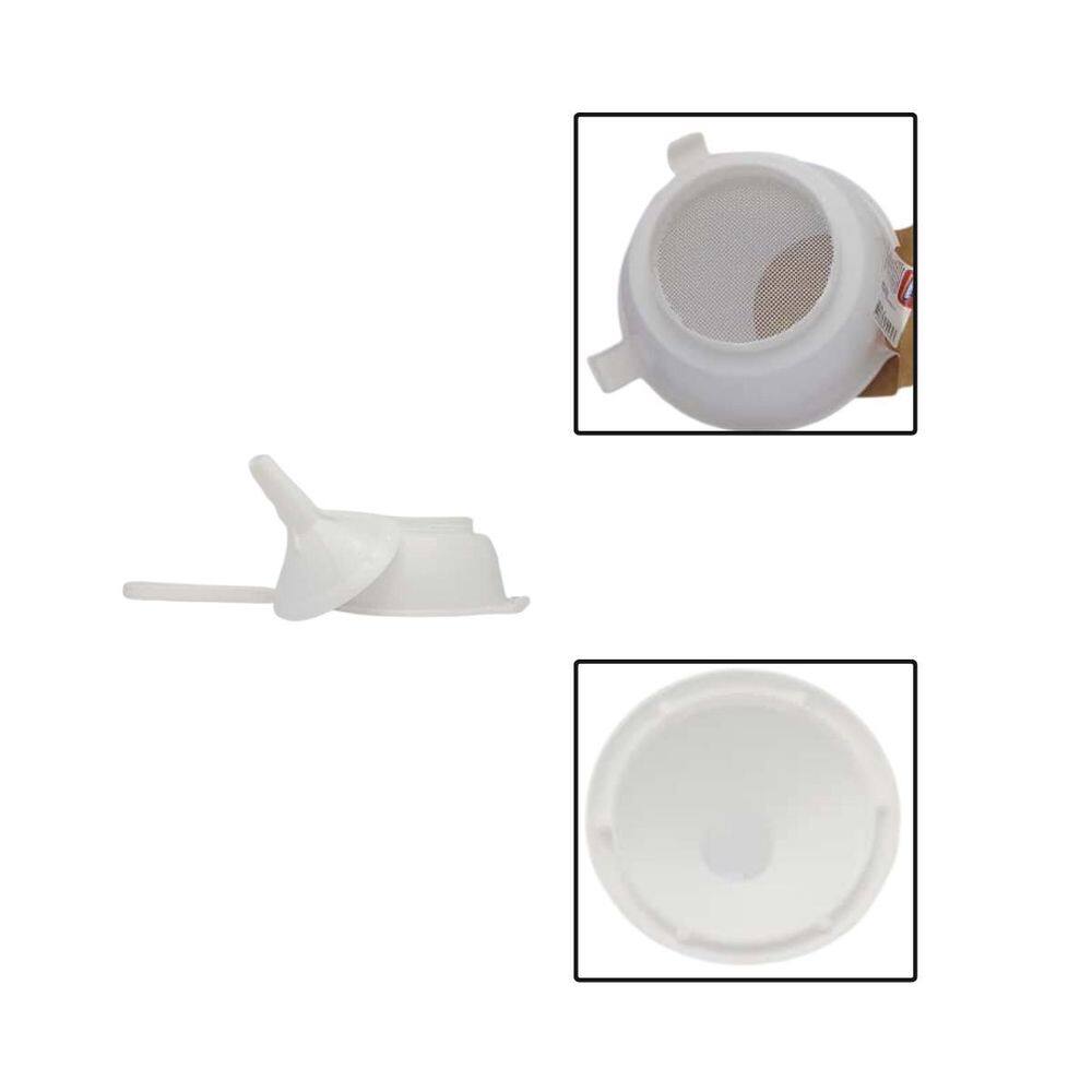 Peneira De Plástico Grande Com Funil Encaixável