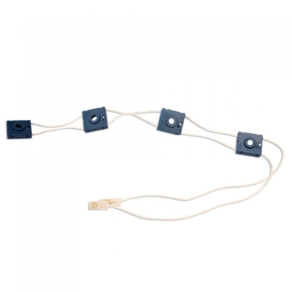 Interruptor Catenário Para Cooktop 4 Bocas 1 Unidade Azul Bivolt