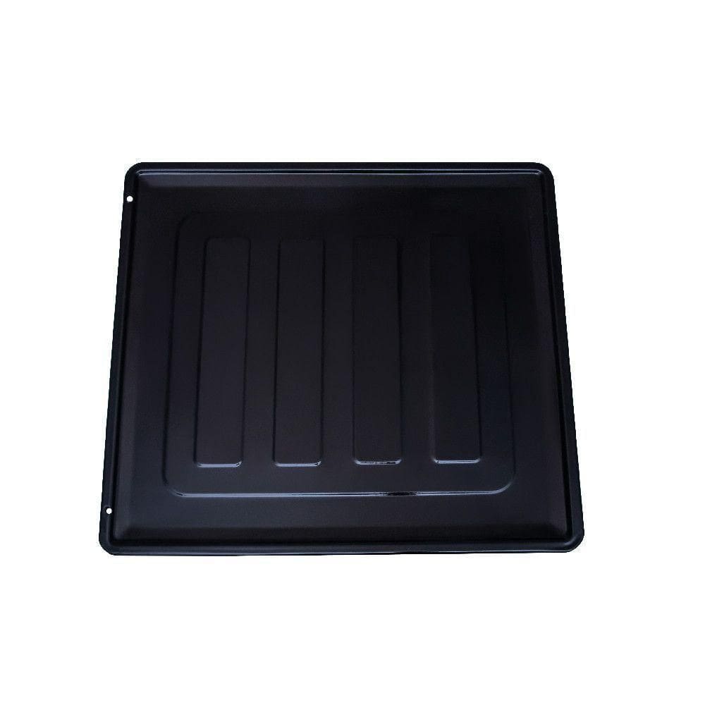 Bandeja Esmaltada De Resíduos Para Fornos Embutir 45 Litros Preto