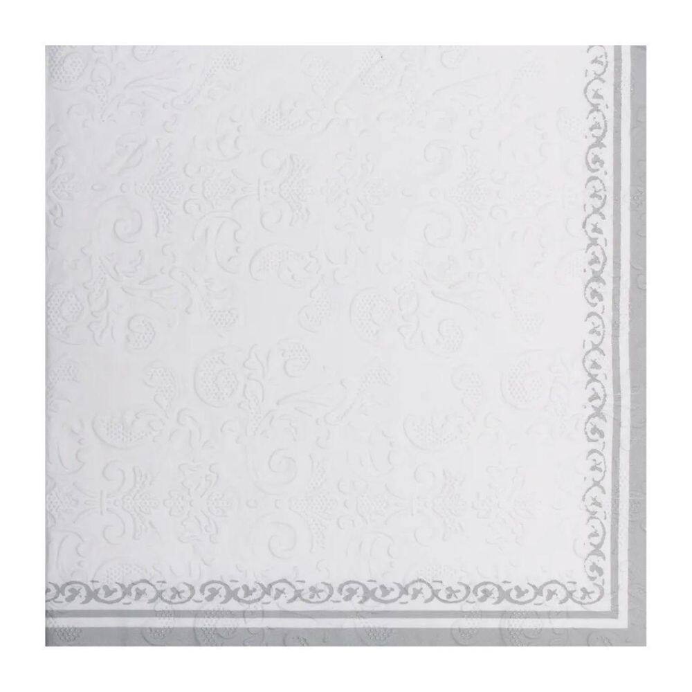 Guardanapo De Papel Classic Prata 32,5Cm 1020670 1Unid