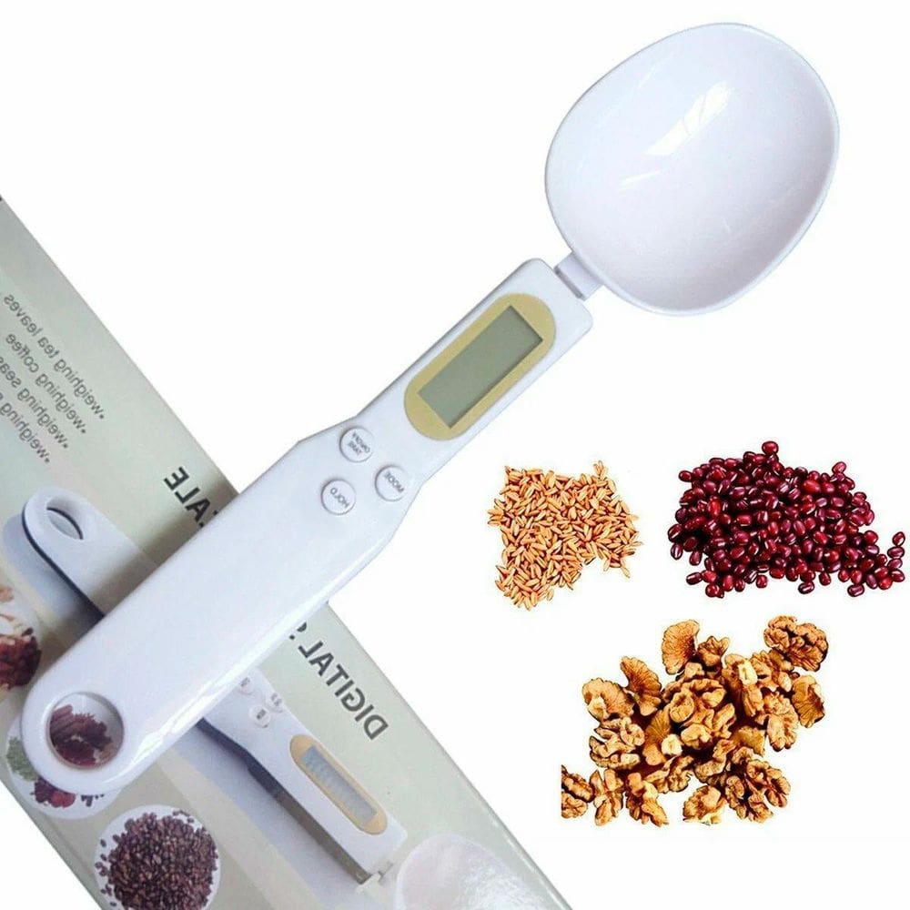 Colher Medidora Digital Para Pesagem Precisa De Alimentos