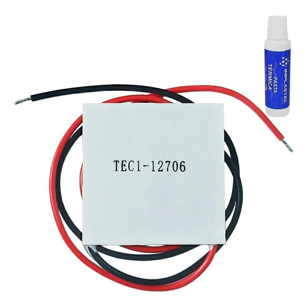 3X Pastilha Peltier Purificador Bebedouro + Pasta Térmica