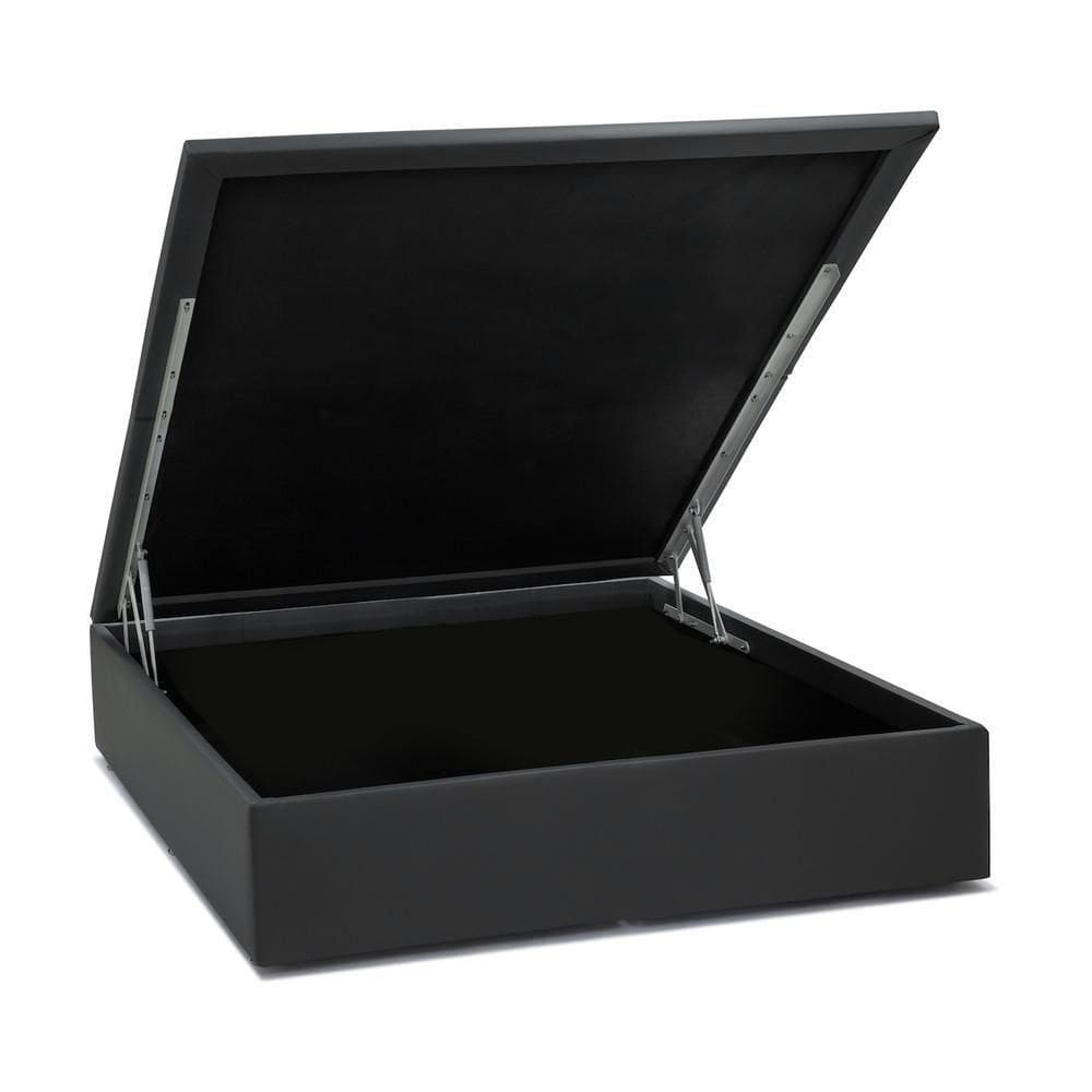 Base Baú Physical Cinza Casal (138X188X39) - Ortobom