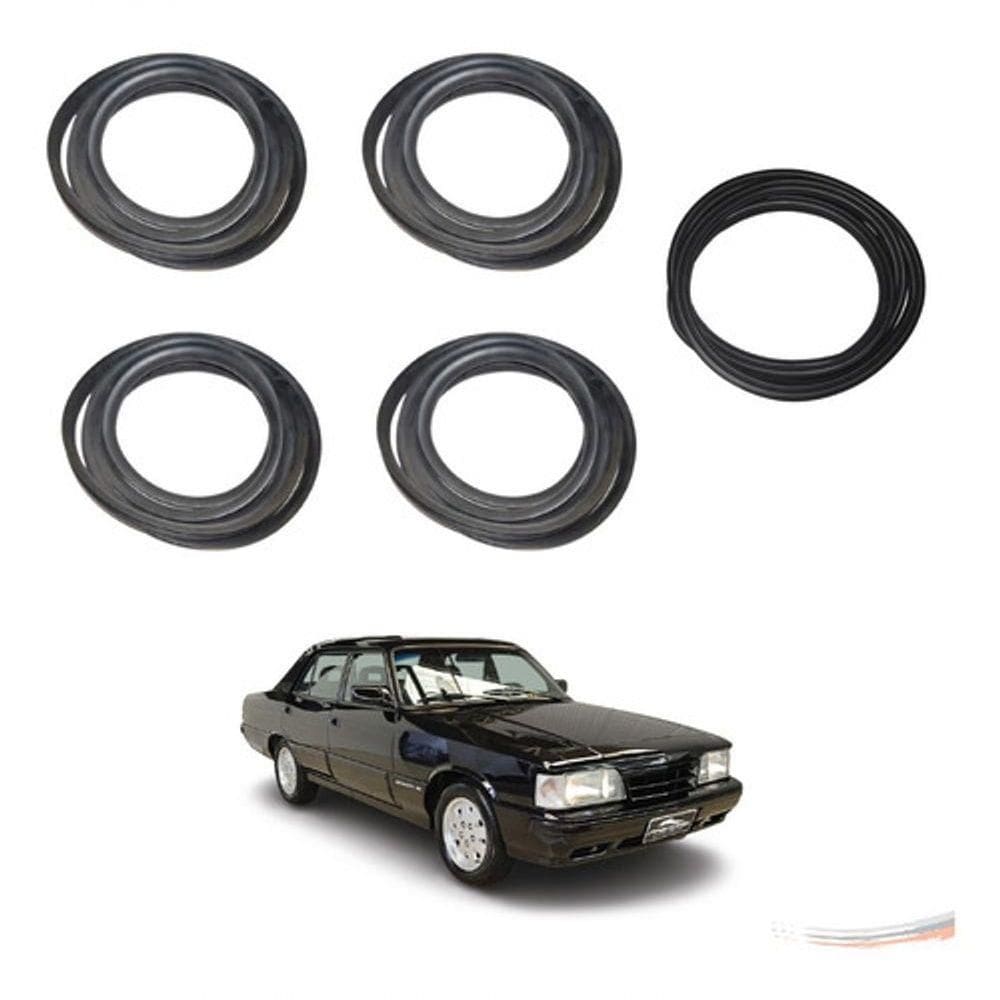 Kit Borrachas Porta E Porta-malas Opala Até 92 4 Portas - Un / 5 [f103]