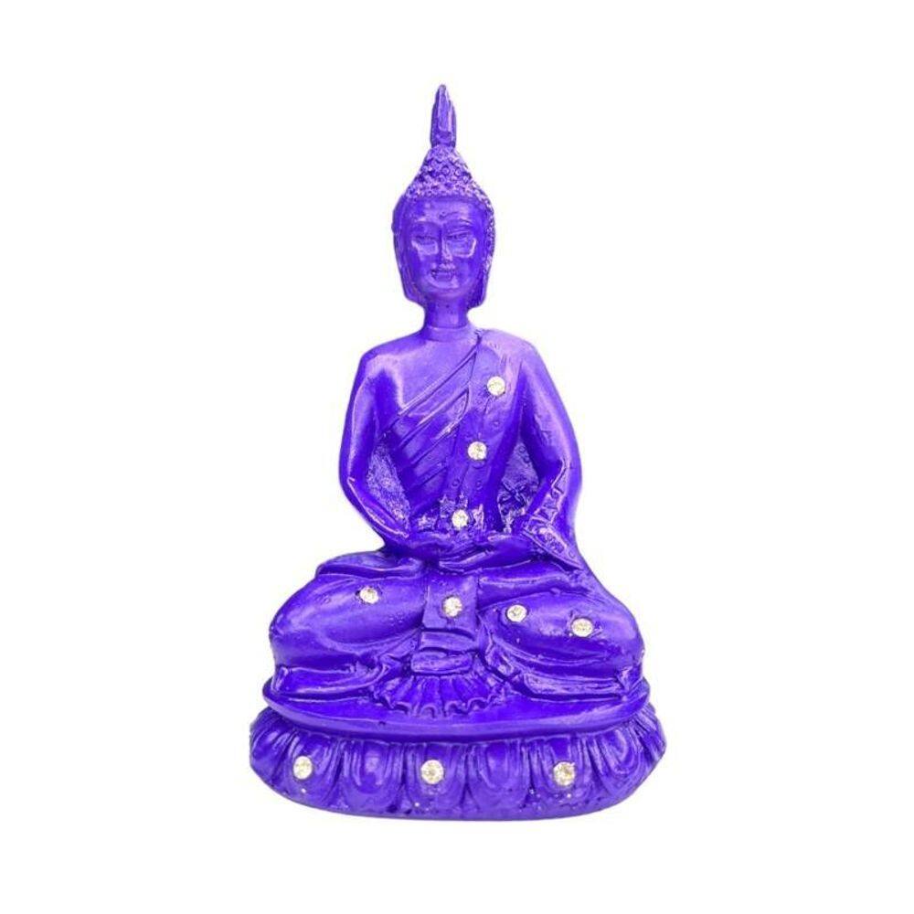 Buda Meditação Sorte Paz Em Resina 13 Cm - Selecione Modelo