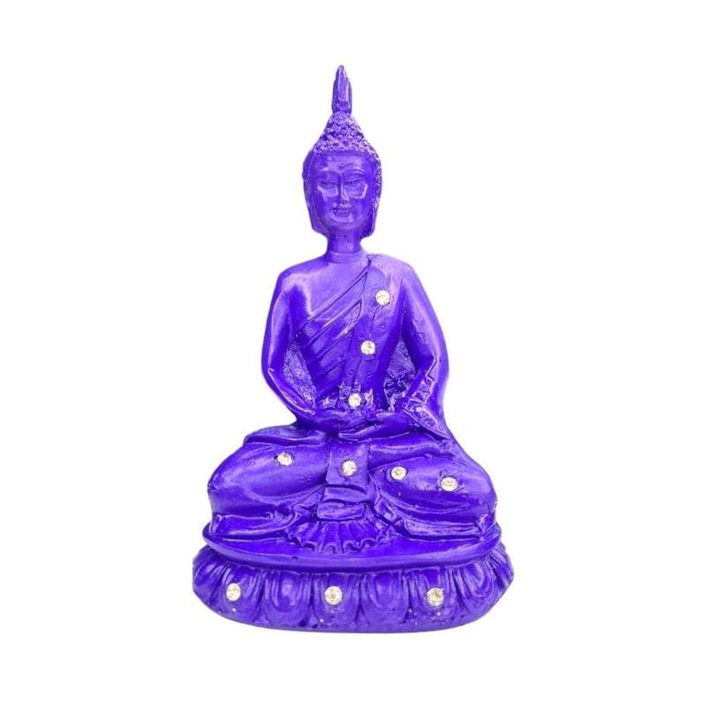 Buda Meditação Sorte Paz Em Resina 13 Cm - Selecione Modelo