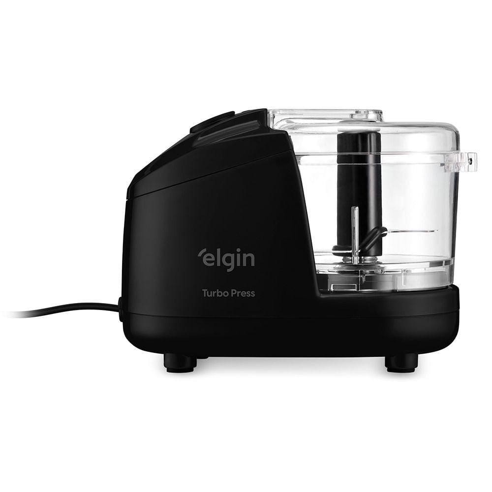 Mini Processador Turbo Express Preto - 5 em 1 400ML 150W 110V